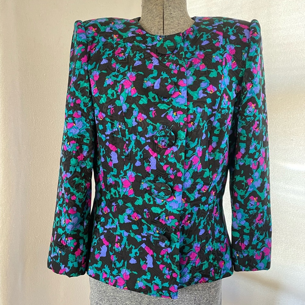 Vintage Raul Blanco silk blazer